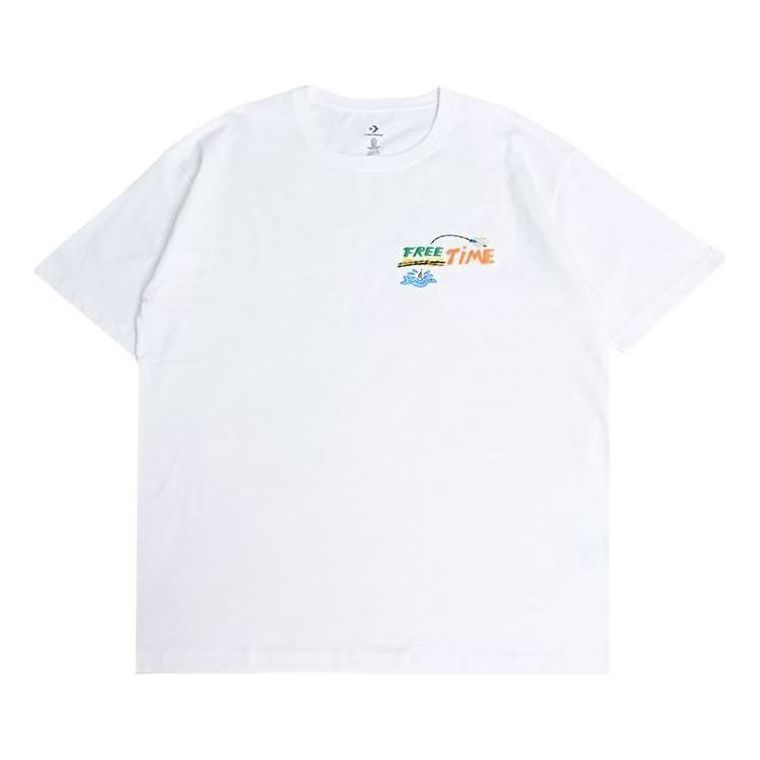 T-shirt Converse Fishing Graphic Tee Vit | 10027222-A01, 0