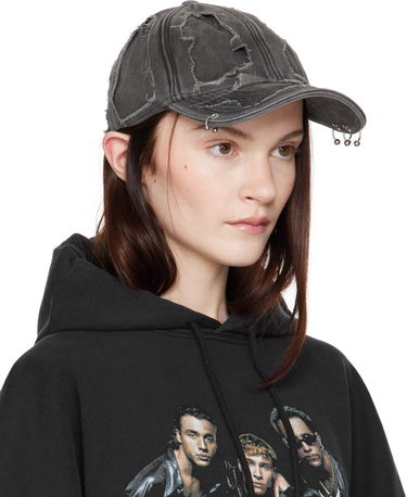 Keps VETEMENTS Vetements Destroyed Cap Grå | UA66CA160B, 1