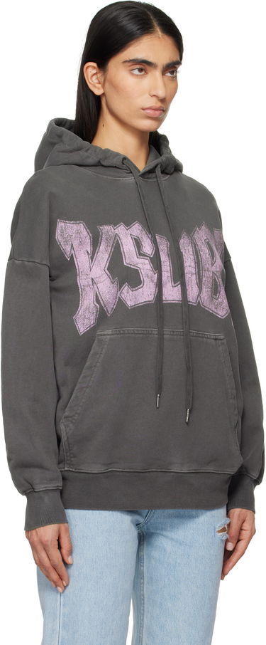 Sweatshirt Ksubi Ksubi World Tour Oh G Hoodie Grå | WPS25FL003, 1
