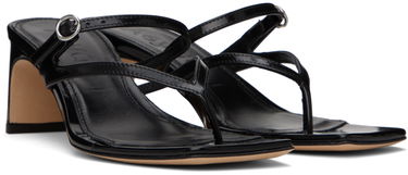 Tillbehör Aeyde Aeyde Giselle Heeled Thong Sandals Svart | A11-HS-GLIS55TB27-SS24-800-028, 3