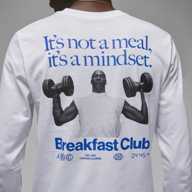 T-shirt Jordan Sport Breakfast Club Long-Sleeve T-Shirt Vit | DV1472-100, 1