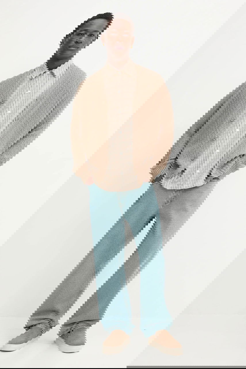 Sweater Samsoe Samsoe SAMICAH Textured Knit Cardigan Beige | M25200023, 1