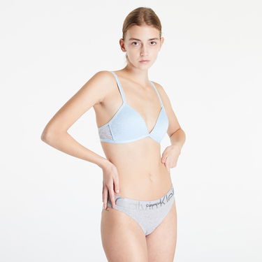 Behå CALVIN KLEIN Lace Light Lined Triangle Blå | QF6199E 5F9, 1