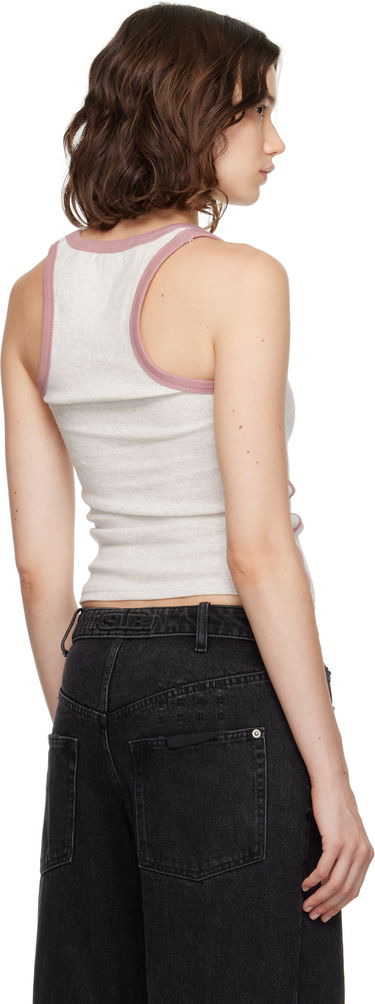 Linne Ksubi Ksubi Pitt Lane Origin Tank Top Vit | WPF25SI002, 2