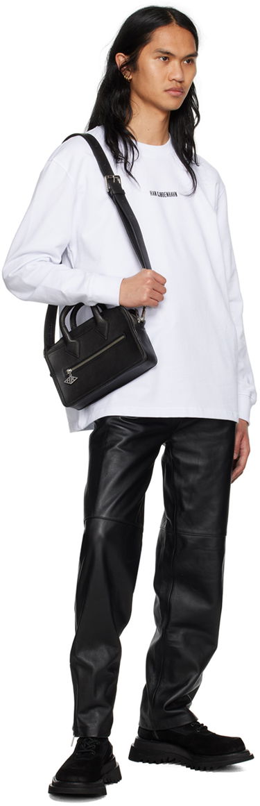 T-shirt Han Kjøbenhavn Han Kjobenhavn Long Sleeve T-Shirt Vit | M-132924, 3