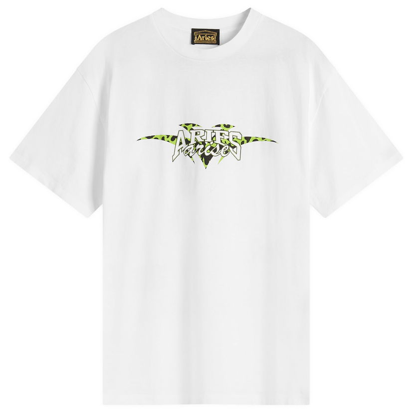 T-shirt Aries Aries Moto Dodgem T-Shirt, Size Large Vit | EN60002-01-WHT