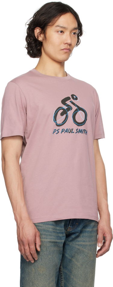 T-shirt Paul Smith PS Paul Smith Bike Graphic T-Shirt Purpur | M2R-011R-PP4960-55A, 1