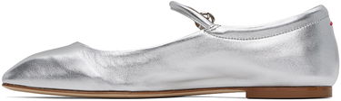 Kläder Aeyde Aeyde Uma Ballerina Flats Metallisk | A11-FL-RAZS08FL-123-920-051, 2