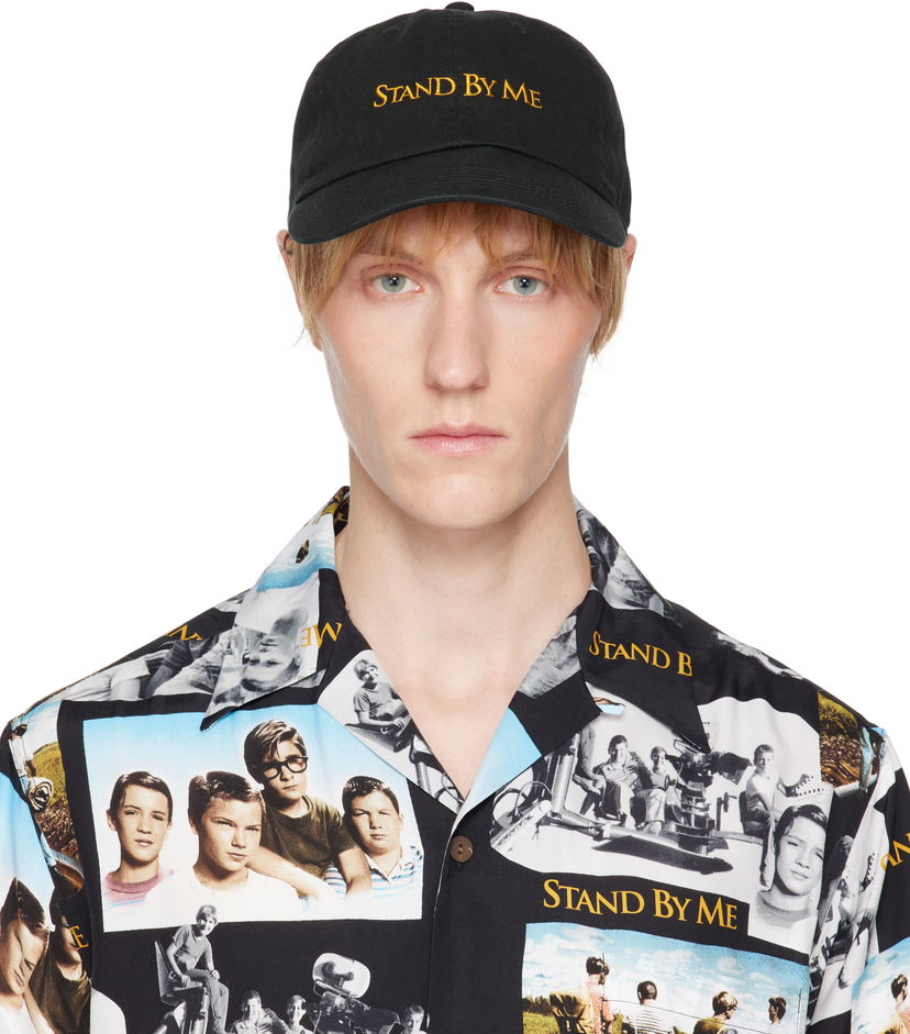 Keps WACKO MARIA WACKO MARIA 'Stand By Me' Baseball Cap Svart | SBM-WM-CP01
