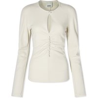 T-shirt ISABEL MARANT Isabel Marant Dorine Long Sleeve Top Beige | HT0281FA-A4K22I-90BE, 1