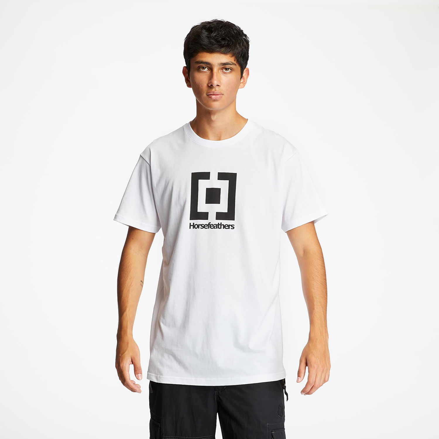 T-shirt Horsefeathers Base T-Shirt Vit | SM949G, 0