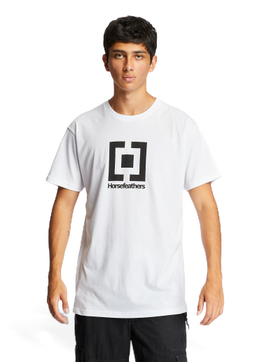 T-shirt Horsefeathers Base T-Shirt Vit | SM949G