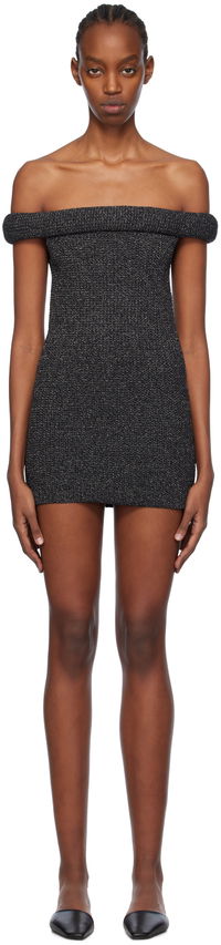 TOTEME Roll Off-Shoulder Minidress