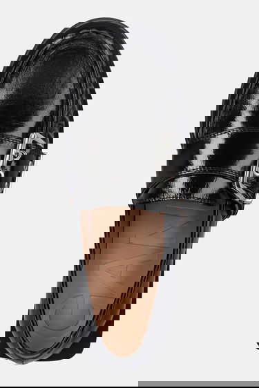 Sneakers och skor GANNI GANNI Buckle Loafers Svart | S2534, 3