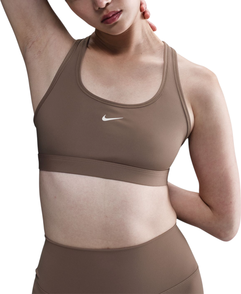 Behå Nike Swoosh Light Support Bra Brun | dx6817-233