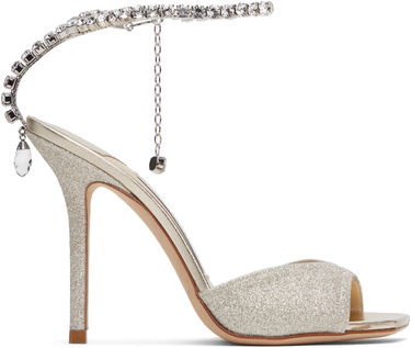 Skovård Jimmy Choo Jimmy Choo Saeda 100 Heeled Sandals Metallisk | SAEDA SANDAL 100, 0