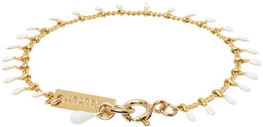Armband ISABEL MARANT Gold Chain Bracelet With White Charms Vit | BR0003FA-A3B01B, 1
