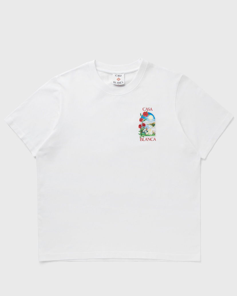T-shirt Casablanca LA Days Printed T-Shirt, Size XL Vit | MS25-JTS-001-12