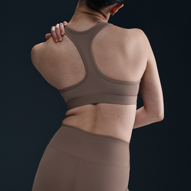 Sweatshirt Nike One High-Waisted 5" Bike Shorts Brun | FN3211-233, 4