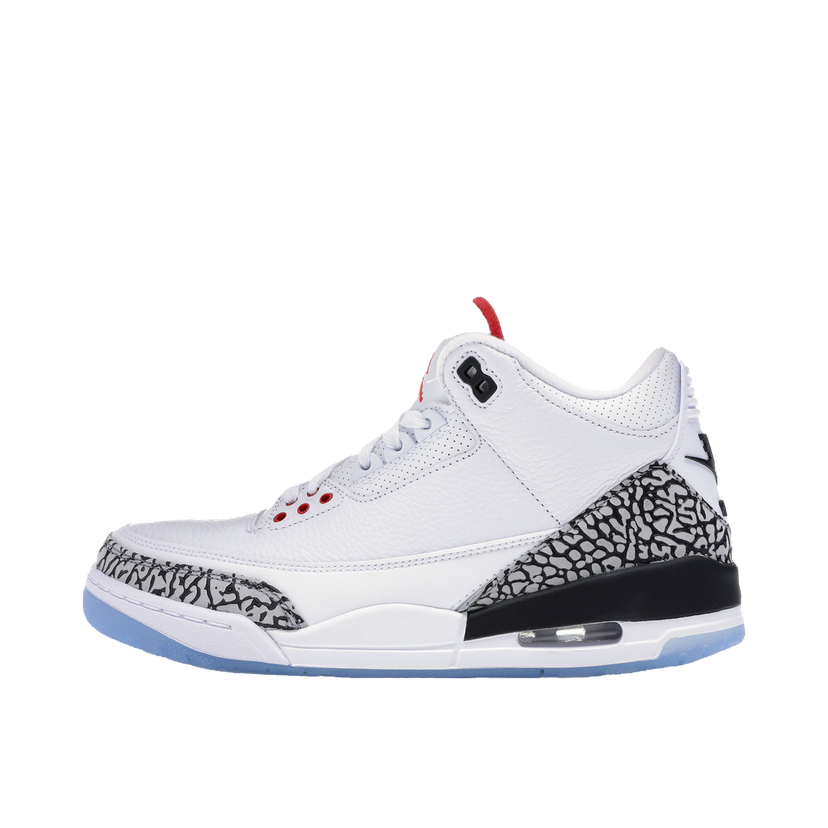 Sneakers och skor Jordan Jordan 3 Retro Free Throw Line White Cement Vit | 923096-101