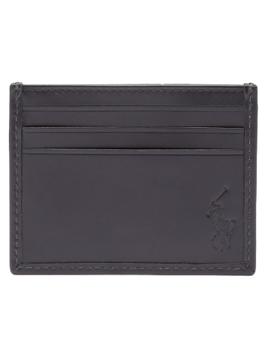 Plånbok Polo by Ralph Lauren Multi Pony Player Card Holder Black/White Svart | 405845400001