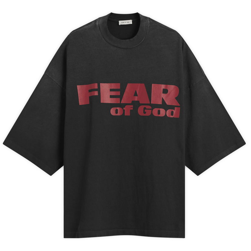 T-shirt Fear of God Relaxed "Fear Is Gone" T-Shirt Svart | FG25FW10-10302HWJUS-001