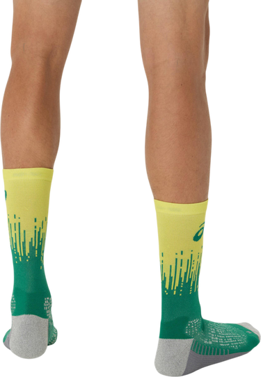 Strumpor Asics Performance Run Crew Socks Grön | 3013a977-752, 2
