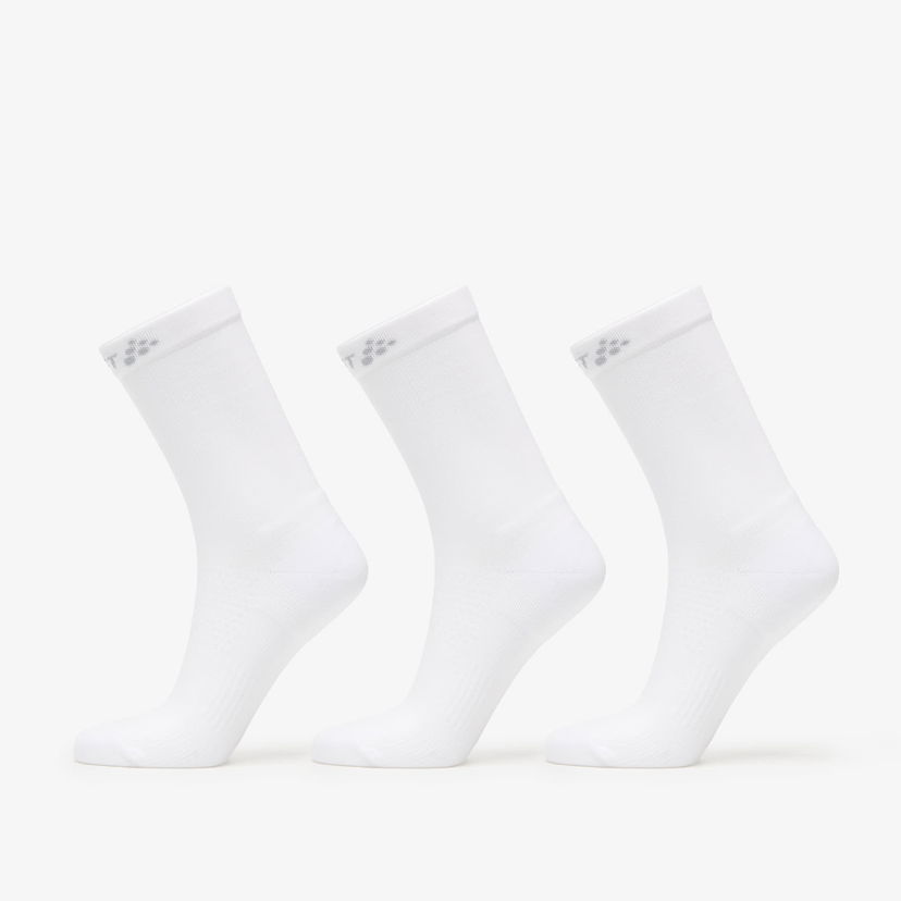 Strumpor Craft Craft Core Dry High Socks, 3 Pairs, 34-36 Vit | 1915931-900000