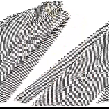 Jacka KENZO PARIS Rinse Striped Workwear Denim Jacket Flerfärgad | FD55DV1026J1-DM, 0