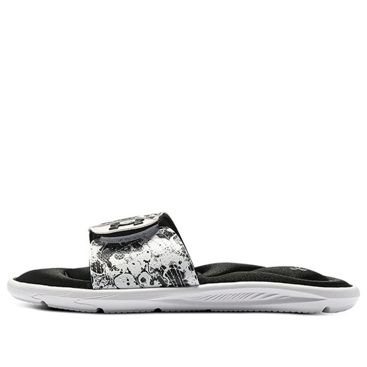 Sneakers och skor Under Armour Ignite 6 Graphic Strap Slides Vit | 3024453-002