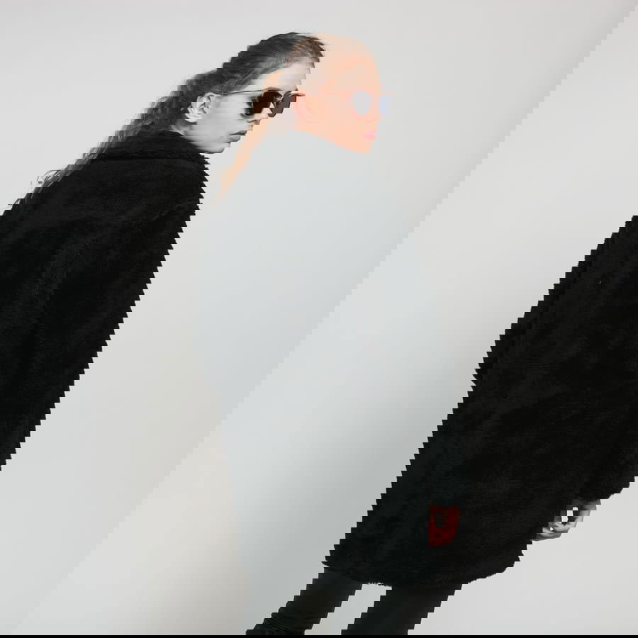 Jacka Urban Classics Ladies Oversized Sherpa Coat Svart | TB3058 black, 1