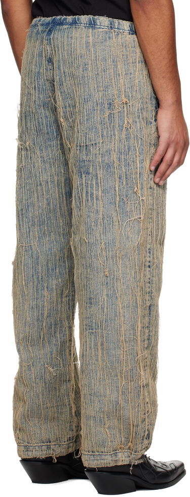 Jeans Diesel Relaxed D-Martial Frayed Drawstring Jeans Flerfärgad | A19277-0CMBZ-01, 2