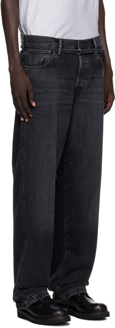 Byxor Acne Studios 1991 Toj Jeans Svart | C00067-, 4