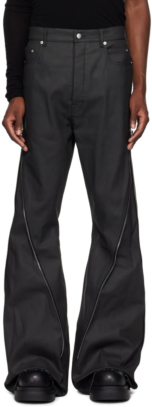 Jeans Rick Owens Porterville Bolan Banana Black Jeans Svart | RU02D6343 SMT