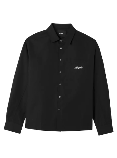 Skjorta AXEL ARIGATO Flow Overshirt Svart | A0878002