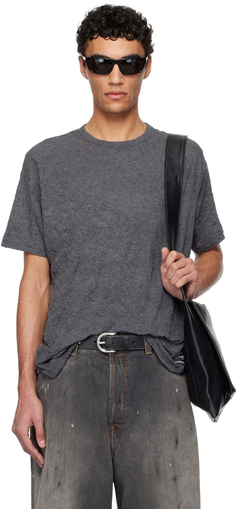 Solglasögon OUR LEGACY Our Legacy New Box T-Shirt Svart | M2256NA4