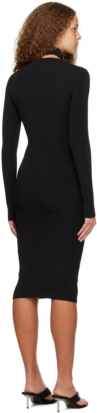 Klä Coperni Coperni Cutout Midi Dress Svart | COPML16600, 2