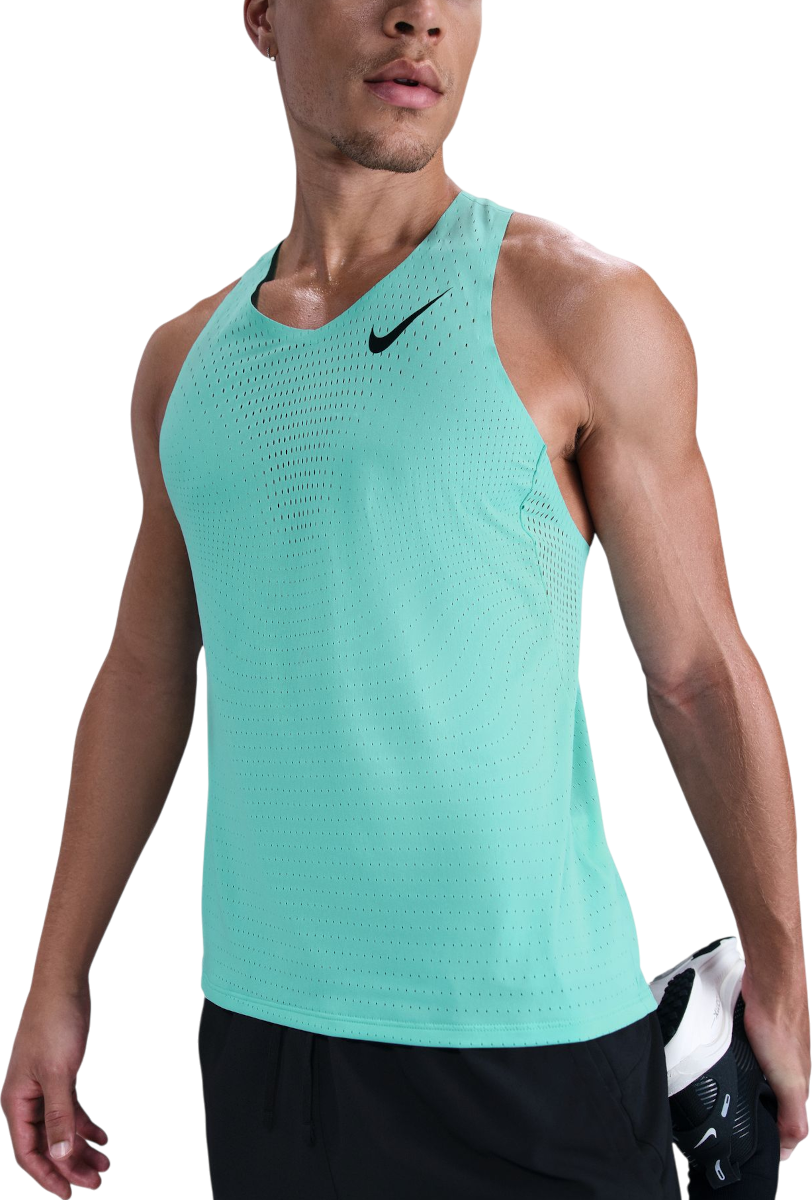 Linne Nike AeroSwift Running Tank Top Turkos | fn4231-354, 0