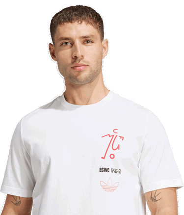 T-shirt adidas Performance Manchester United '91 T-Shirt Vit | JC9389, 2