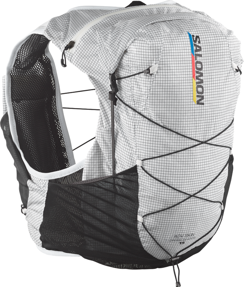 Ryggsäck Salomon ADV Skin Cross Season Race Flag Backpack Vit | lc2091900
