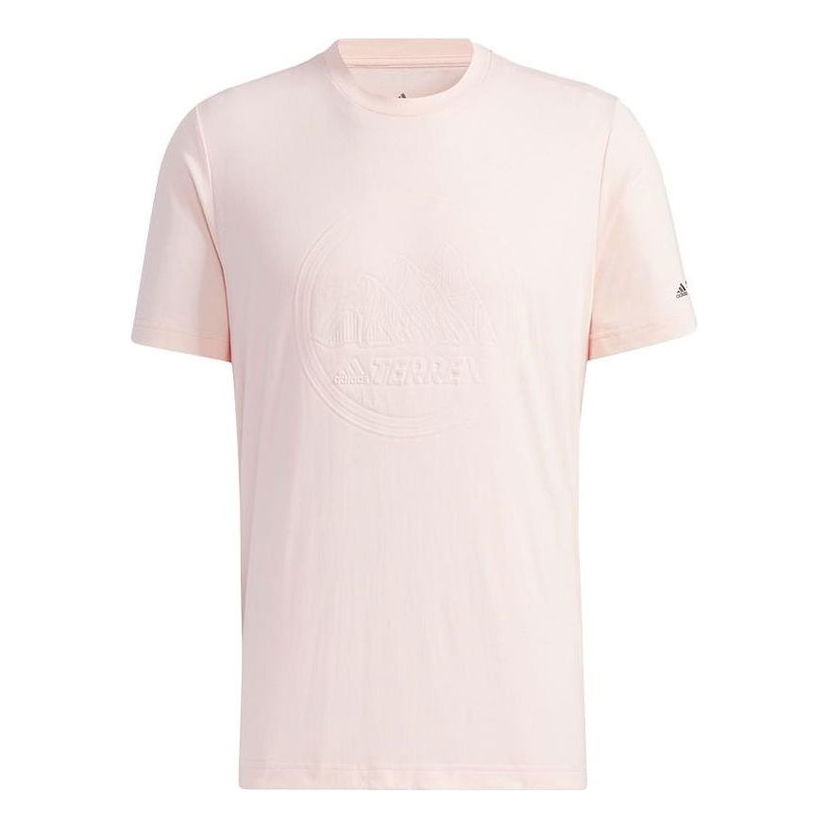 T-shirt adidas Performance Terrex Mountains Graphic T-Shirt Rosa | GN9461