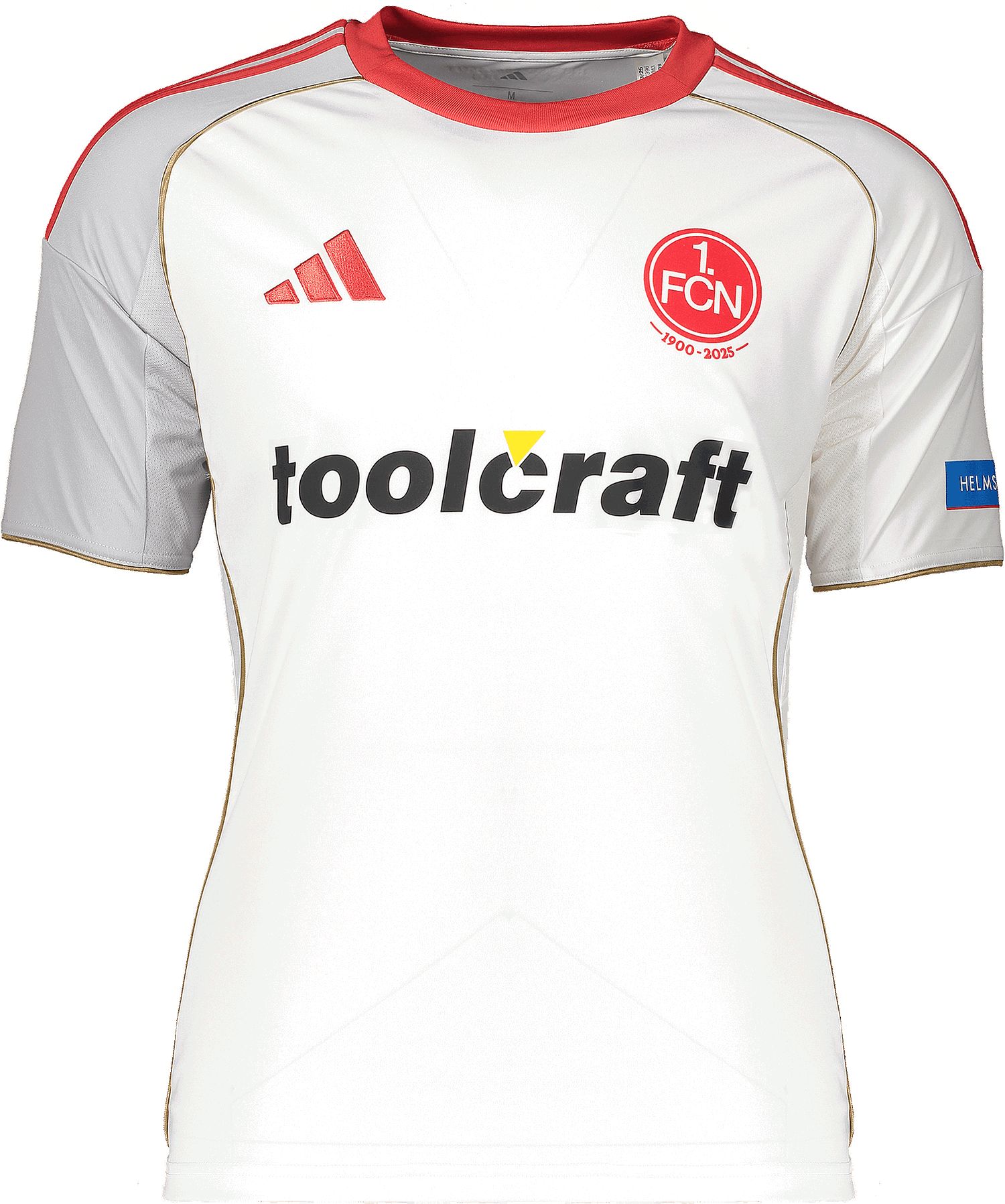 Jersey adidas Originals 1. FC Nürnberg Away Jersey 2025/26 Vit | 6fcnjd7396, 0