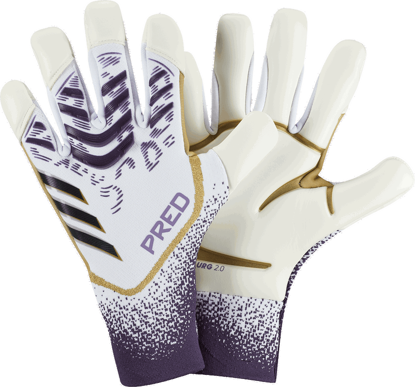 Sportutrustning adidas Originals PREDATOR GL PRO HYBRID Goalkeeper Gloves Vit | jz5789