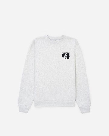 Sweatshirt Sporty & Rich Studio Crewneck Grå | CR484HG, 0