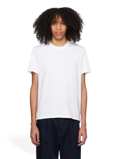 T-shirt AMI T-Shirt Vit | UTS022.726