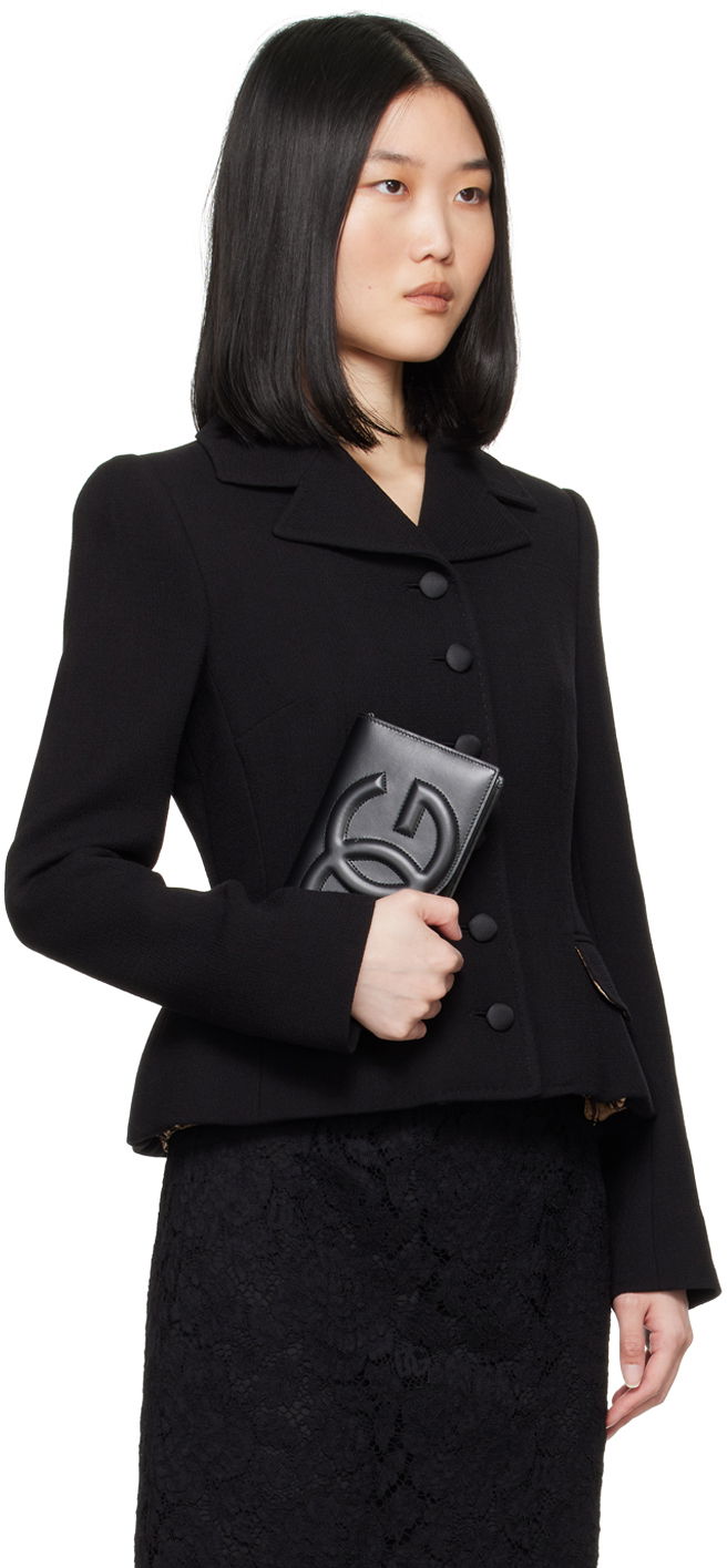 Plånbok Dolce & Gabbana Padded  Jacket Svart | F26AJT GDCL2, 1