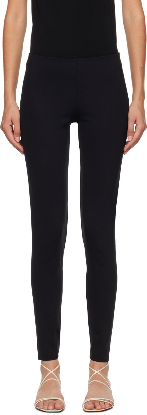 Damasker The Row Woolworth Slim Leggings Svart | 5588-K106