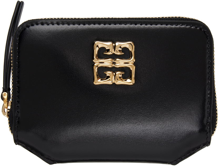 Plånbok Givenchy Givenchy 4G Zip Around Wallet Svart | BB60NRB13A001