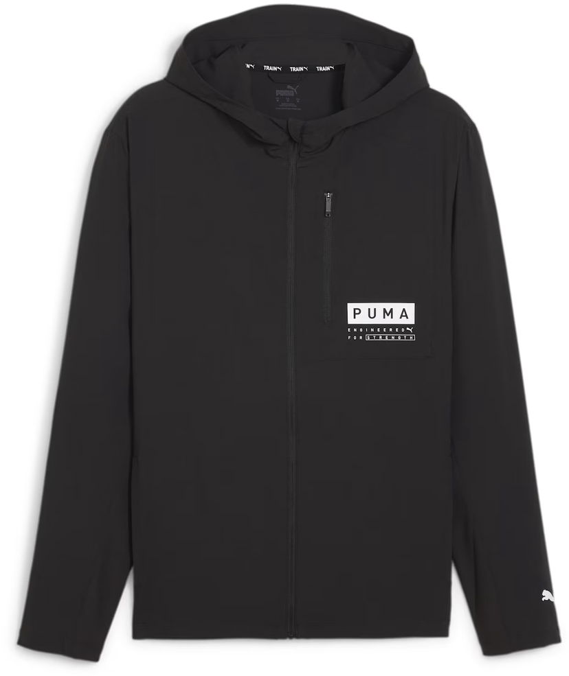 Jacka Puma Ultraweave Hooded Studio Jacket Svart | 524871-01
