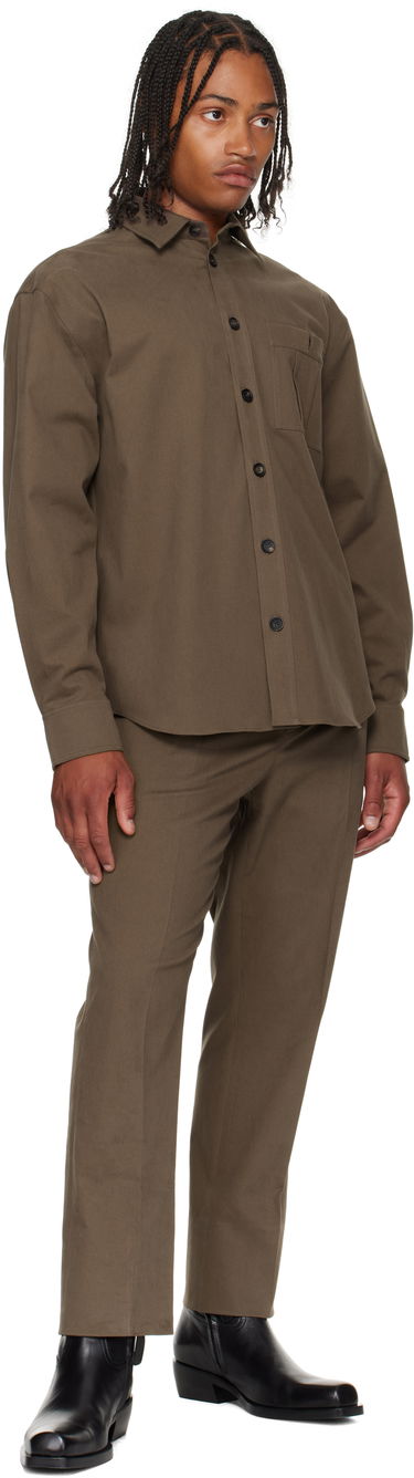 Byxor FERRAGAMO Ferragamo Tailored Trousers Grön | 787028, 3